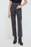 Karl Lagerfeld jeansi femei, culoarea gri