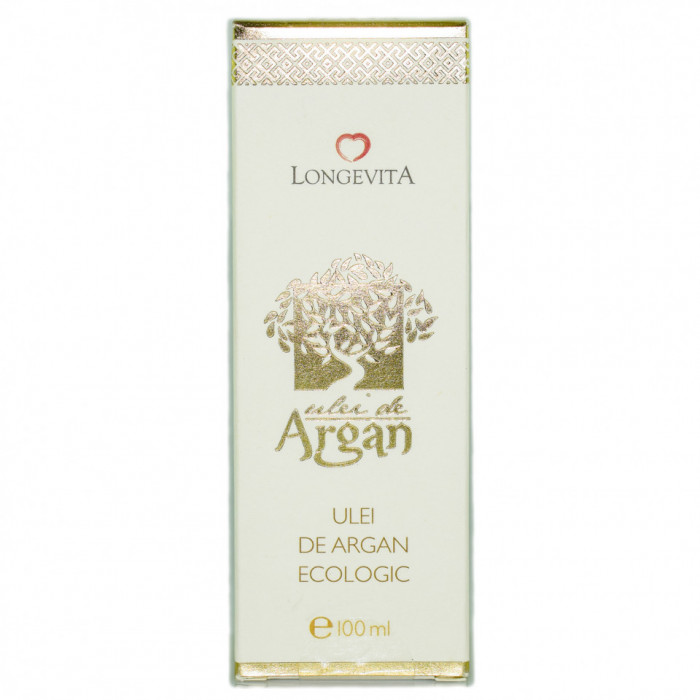 Ulei argan presat la rece eco 100ml longevita