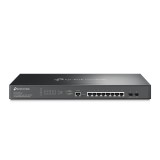 Cumpara ieftin Switch 8 porturi PoE RJ45 2.5G, 2 x SFP+ 10G, L2 Management, 1U - TP-Link Omada SG3210XHP-M2
