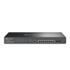 Switch 8 porturi PoE RJ45 2.5G, 2 x SFP+ 10G, L2 Management, 1U - TP-Link Omada SG3210XHP-M2