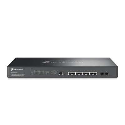 Switch 8 porturi PoE RJ45 2.5G, 2 x SFP+ 10G, L2 Management, 1U - TP-Link Omada SG3210XHP-M2 foto