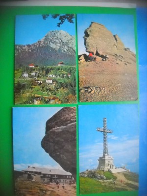HOPCT LOT 3133 BUSTENI -PRAHOVA- 4 CARTI POSTALE-CIRCULATE foto