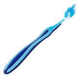Periuță de Dinți Adulți, Bleu, Peri Moi, M&acirc;ner Ergonomic, Oem