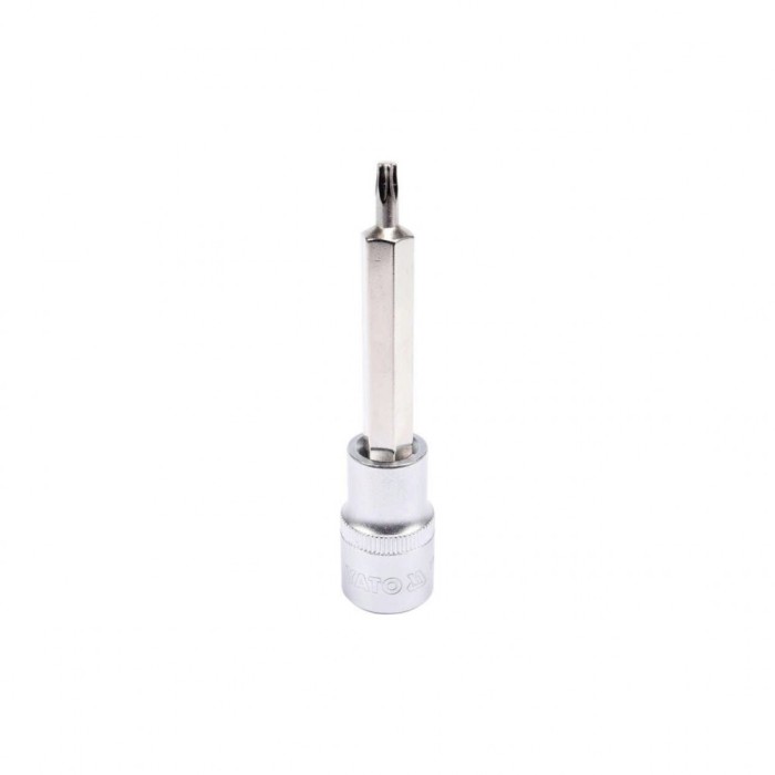 Bit torx cu adaptor 1/2&quot;,t25,100mm Yato YT-04321