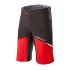 Pantaloni Moto Scurti Alpinestars Drop Pro Shorts, Negru/Rosu, Marime 36