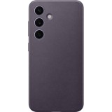 Husa Samsung Galaxy S24 Vegan Leather Case, Dark Violet
