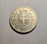 Italia 5 Lire 1875 Detalii Frumoase, Europa