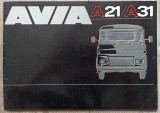 Brosura prezentare autoturism Motokov AVIA A21/A31