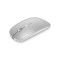 Mouse slim wireless, Bluetooth, USB, 2.4Ghz, 1600 dpi, argintiu