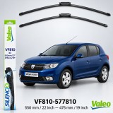 Cumpara ieftin Set Ștergătoare Parbriz pentru Dacia Sandero II 2012-2020 | VALEO VF810