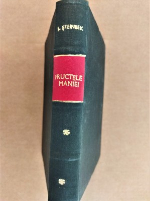 John Steinbeck FRUCTELE MANIEI ed Socec foto