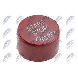 Capac buton pornire/oprire Bmw Seria 5 F10, F11 20, 7 F01, F02 20, 6 F12 20, 6 Coupe F13 20, pt comutator cu Start-Off Automat-culoare : Red,