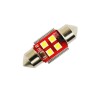 Bec auto C5W Sofit cu 4 led-uri 31mm