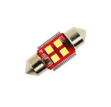 Bec auto C5W Sofit cu 4 led-uri 31mm, CE Contact Electric