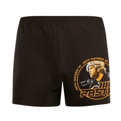 Boston Bruins pantaloni scurți de bărbați David Pastrň&amp;aacute;k #88 PASTA 88 Exclusive Collection - L foto