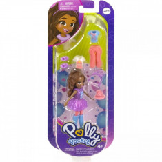 Mini papusa cu haine de schimb Polly Pocket, HKV85