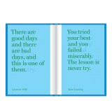 Knock Knock It Could (Probably) be Worse Undercover Quote Book | Knock Knock