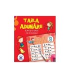 Tabla adunării. Scrie și șterge. Fișe refolosibile (cu carioca) - ***