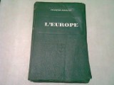 L EUROPE - FRANCOIS PINARDEL