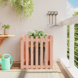 Jardiniera Grădină Design Gard vidaXL, 70x70x70 cm, Lemn Douglas Masiv, Maro - Ghiveci Exterior Plante, Flori