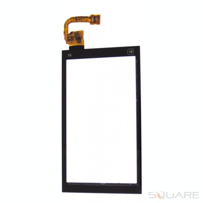 Touchscreen Nokia X6, Black foto