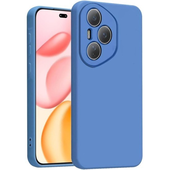 Husa Soft Touch, slim, ALC Mobile, anti soc, compatibila cu Honor 400 Pro, Albastru Tpu