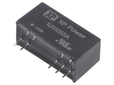 Convertor DC/DC 2W 4.5-9V la 5V 500mA SIP IU0505SA foto