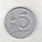 bnk mnd Lithuania 5 centai 1991