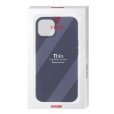 Husa Silicon Albastra iPhone 12 Pro Max, Protectie Premium Apple