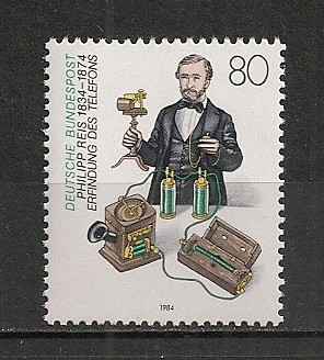 Germania.1984 150 ani nastere Ph.Reis-fizician MG.555