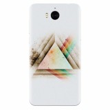 Husa silicon pentru Huawei Y5 2017, Abstract Grunge Light Triangle