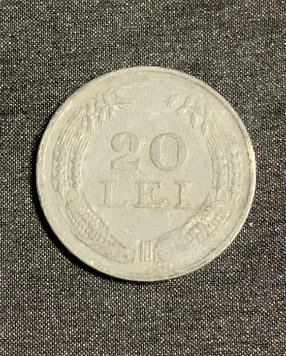 Moneda 20 lei 1944