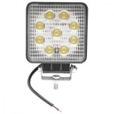 Lampa 9 LED-uri 10-60V 27W unghi de radiere 60 patrat, Breckner Germany
