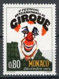 Monaco 1975 Mi 1184 MNH - Al 2-lea festival int de circ, Monte Carlo