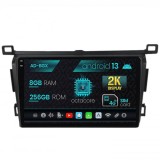 Cumpara ieftin Navigatie Toyota RAV4 (2013-2018), Android 13, X-Octacore 8GB RAM + 256GB ROM, 9.5 Inch - AD-BGX9008+AD-BGRKIT092