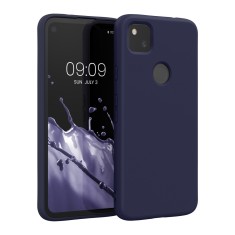 Husa pentru Google Pixel 4a, Silicon, Albastru, 52622.186, kwmobile