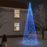 Cumpara ieftin Brad de Crăciun cu țăruș, 3000 LED-uri, albastru, 800 cm