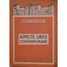 ASPECTE LIRICE CONTEMPORANE