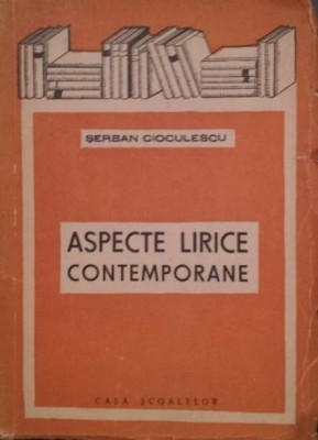 ASPECTE LIRICE CONTEMPORANE foto