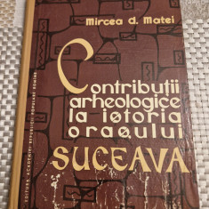 Contributii arheologice la istoria orasului Suceava Mircea C Matei