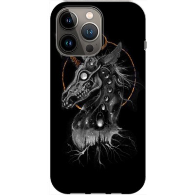 Husa compatibila cu Apple iPhone 13 Pro Max model Cursed Unicorn, Silicon, TPU, Viceversa foto