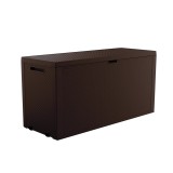Cumpara ieftin Cutie de depozitare pentru grădină din plastic Emily 270L, maro