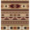 Traversa Covor Lotos 15080 Latime 120 cm - 120x800, Bej, Grena
