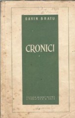 Cronici - Savin Bratu