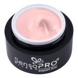 Cumpara ieftin Gel Constructie Unghii Expert Line SensoPRO Milano - Shimmer Old Rose 15ml