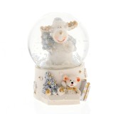 Decoratiune glob cu ren 6.5 cm