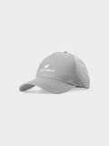 Șapcă cu cozoroc strapback unisex - gri, 4F Sportswear