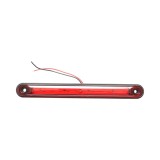 Lampa de gabarit laterala LED rosie 12-24V, 12 LED, Breckner FR0179