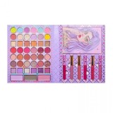 Set 8 produse de machiaj, kevin &amp; coco, violet fairy, 51 culori, 19.5 x 24.5 x 2.5 cm