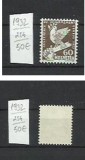 Elvetia MNH 1932 - MI 254 - pace porumbel